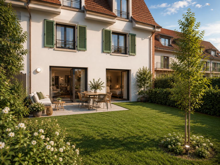 T2 NEUF AVEC TERRASSE ET GRAND JARDIN À WASSELONNE — photo 1