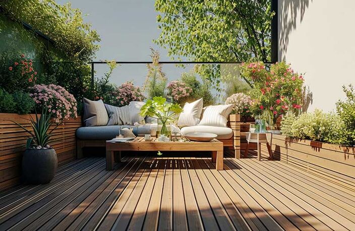 TERRASSE DE PLUS DE 30m² ! SALON LUMINEUX AVEC 2 OUVERTURES ! FAIRE VITE !  — photo 2