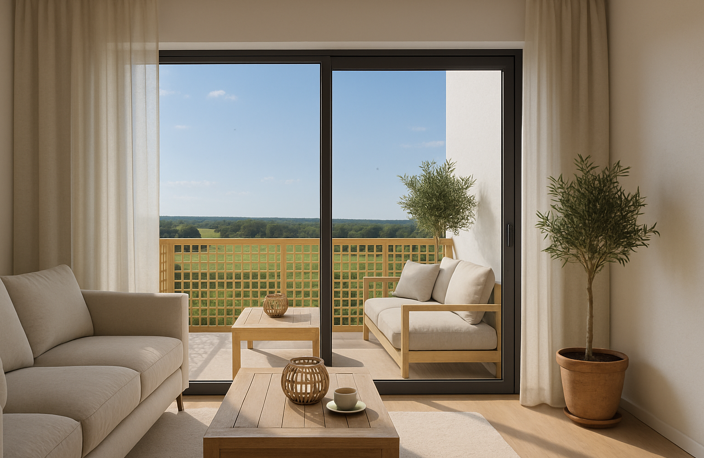 Exceptionnel T3 avec Terrasse XXL et Jardin Privatif à Rosheim  — photo 2