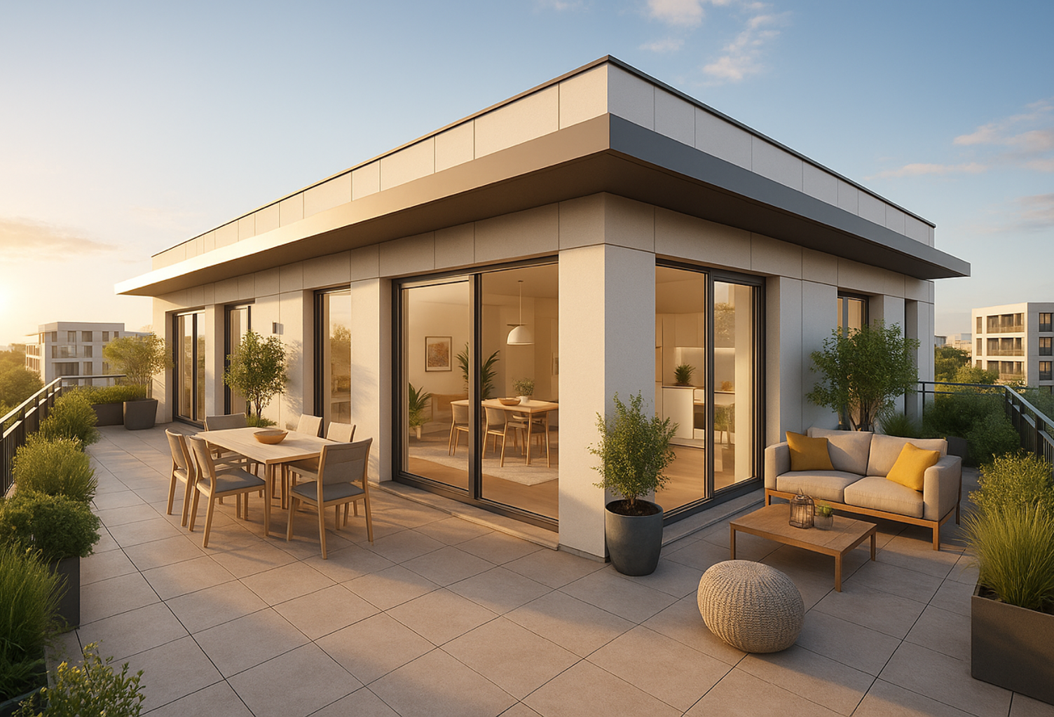 TERRASSE DE 50 M2 EN ATTIQUE ! — photo 1