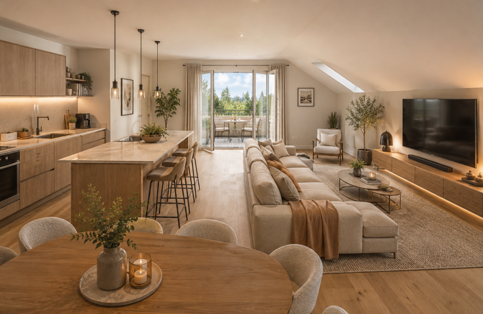 SUPERBE T4 DE 92 M² AVEC GRANDE TERRASSE À WASSELONNE — photo 2