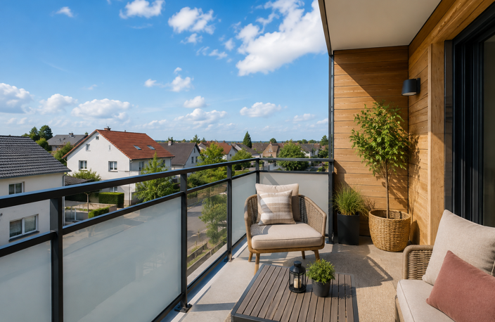 T2  neuf intimiste  à Obernai – Grand séjour DE 25m² — photo 2