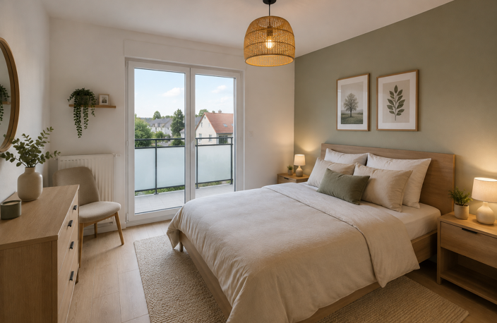 T2  neuf intimiste  à Obernai – Grand séjour DE 25m² — photo 3