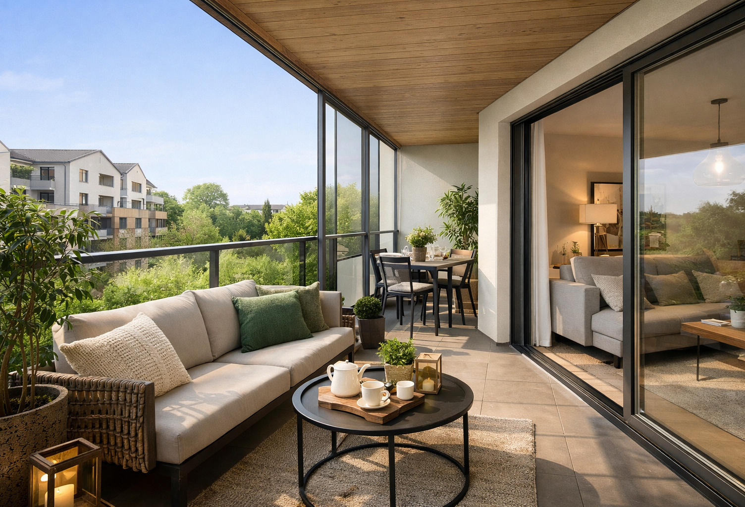 GRANDE SURFACE - BALCON - VUE DEGAGEE -CHAMBRE AVEC DRESSING! CAVE  — photo 1