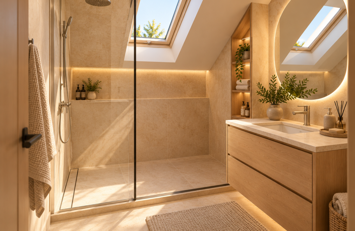 BEAU DERNIER LOT A BREUSCHWICKERSHEIM. Exceptionnel T4 attique avec 66 m² de terrasses — photo 4