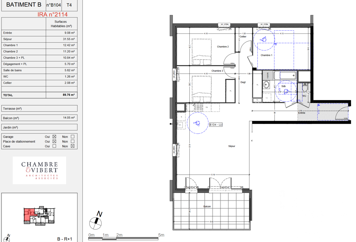 Location Appartement 4 pièces — photo 1