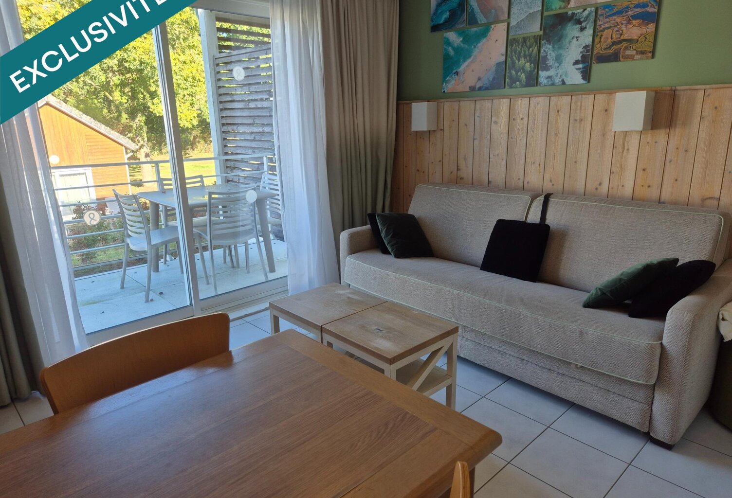 Appartement T2 meublé et équipé résidence calme sécurisée piscines chauffées — photo 1