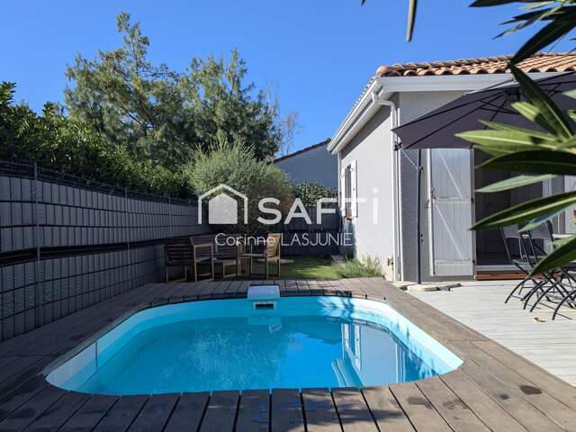 MAISON AVEC PISCINE À ONDES  RARE SUR LE SECTEUR — photo du bien