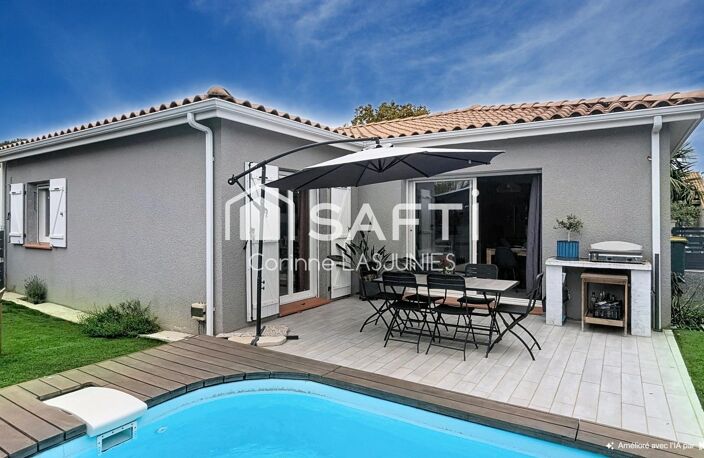MAISON AVEC PISCINE À ONDES  RARE SUR LE SECTEUR — photo 2