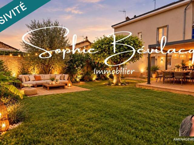 MAISON ULTRA LUMINEUSE AU CALME JARDIN AUCUN VIS A VIS — photo du bien