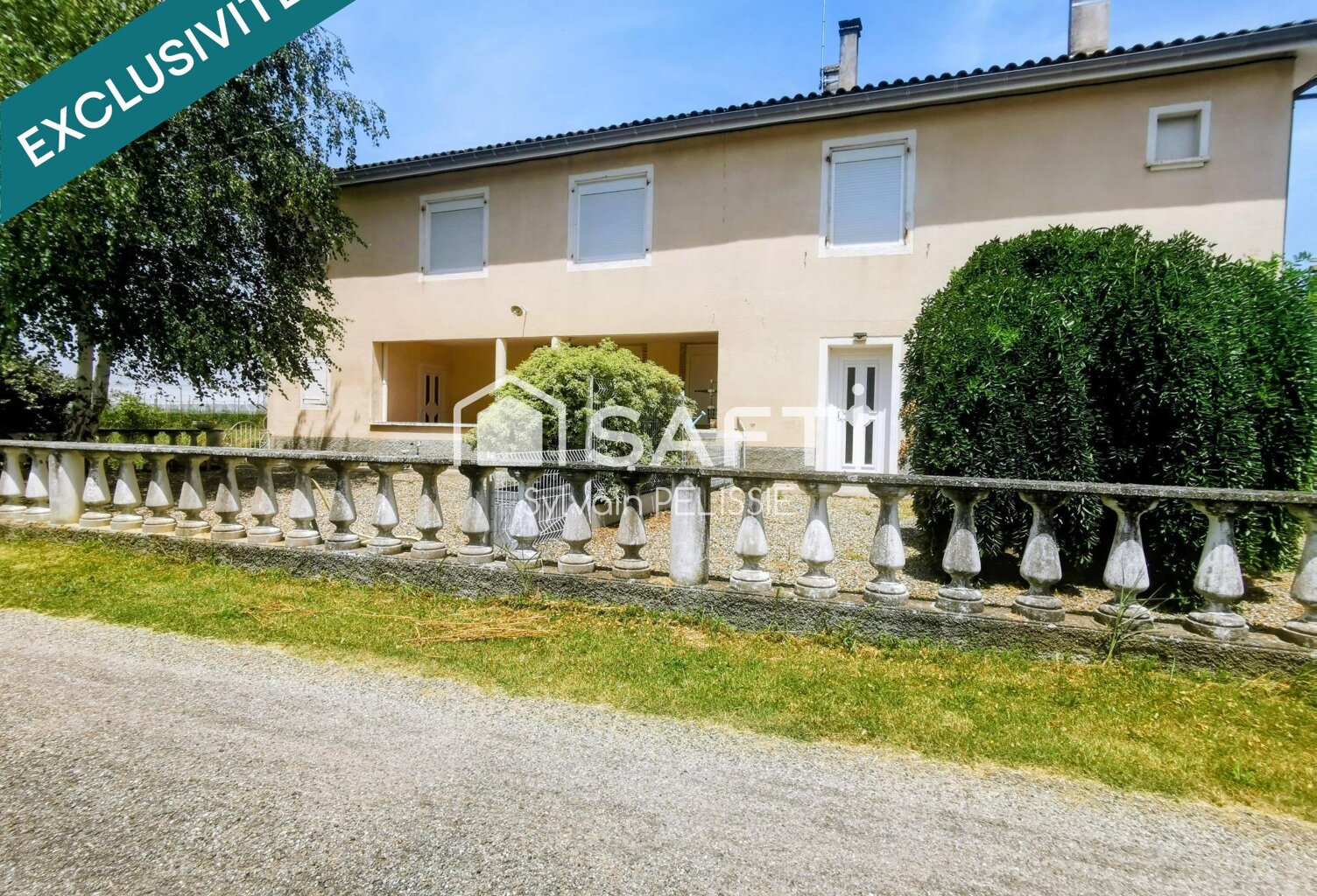 Rare proche de Castelsarrasin : Grande bâtisse de caractère (DPE C) aux volumes exceptionnels et calme absolu ! — photo 1