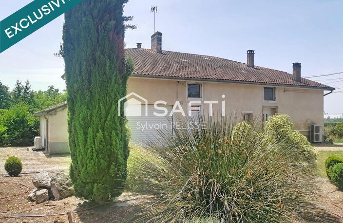Rare proche de Castelsarrasin : Grande bâtisse de caractère (DPE C) aux volumes exceptionnels et calme absolu ! — photo 3