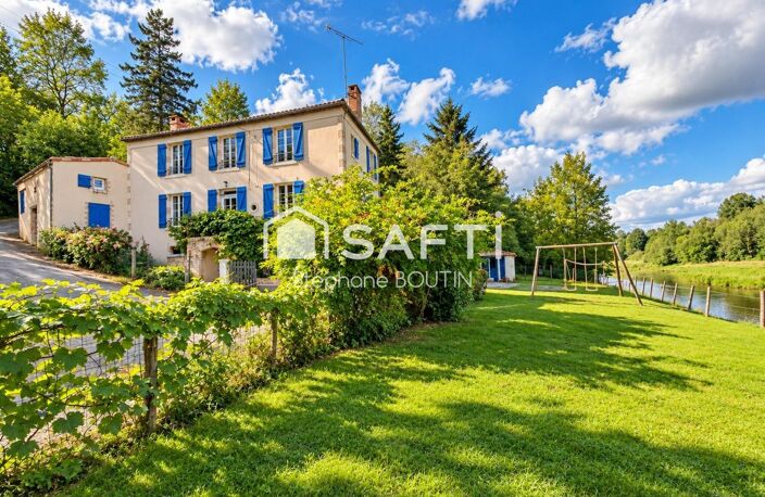 SIGOURNAIS  Propriété de charme de 150 m² en bord de rivière avec dépendances — photo 2