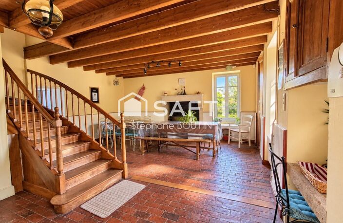 SIGOURNAIS  Propriété de charme de 150 m² en bord de rivière avec dépendances — photo 3