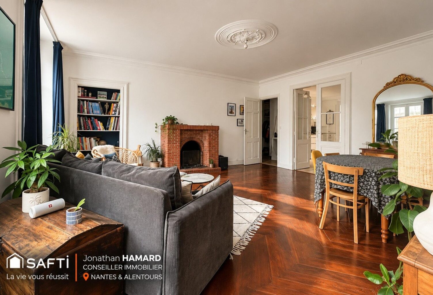 Nantes, entre Cathédrale et Erdre | L'appartement qui a tout d'une maison — photo 1