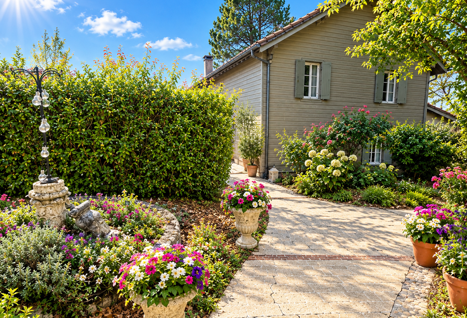 Propriété de charme avec gîte et piscine aux portes de Berge — photo 1