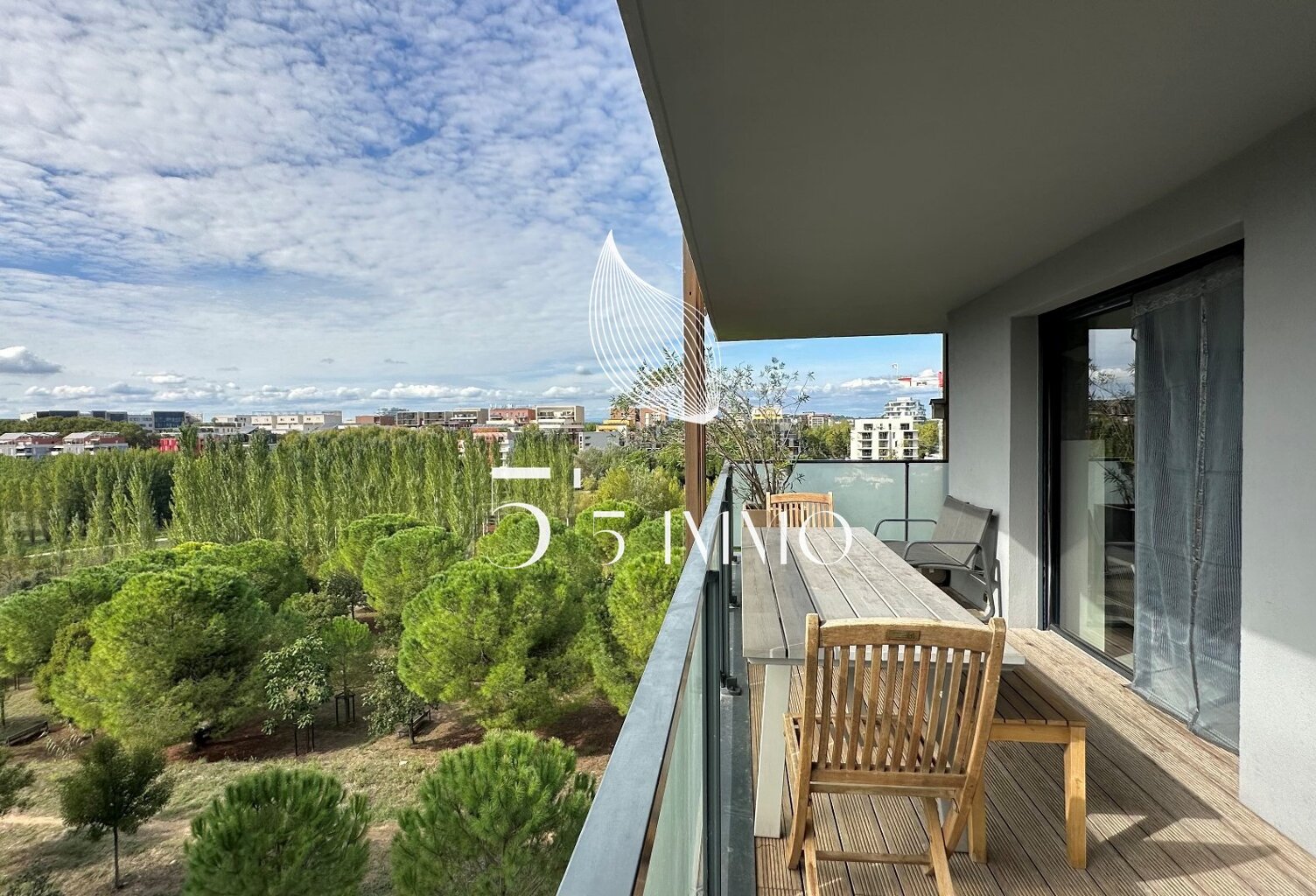 DERNIER ETAGE - FACE PARC MARIANNE — photo 1