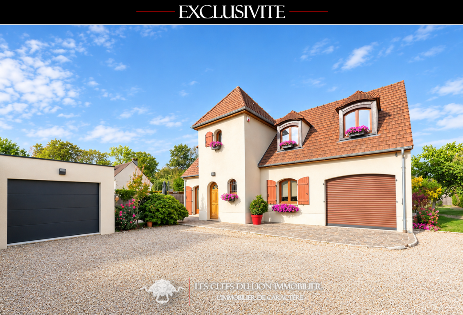 ÉLÉGANTE MAISON CONTEMPORAINE de 2001 — photo 1