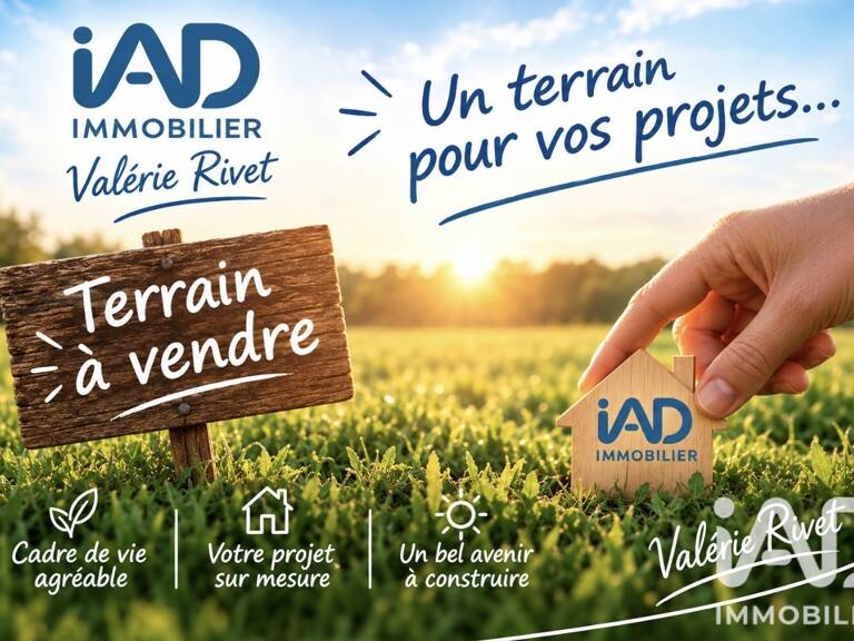 Vente Terrain à bâtir 805 m&sup2; — photo 1