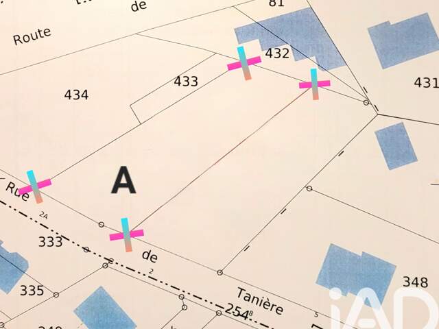 Vente Terrain à bâtir 776 m&sup2; — photo du bien