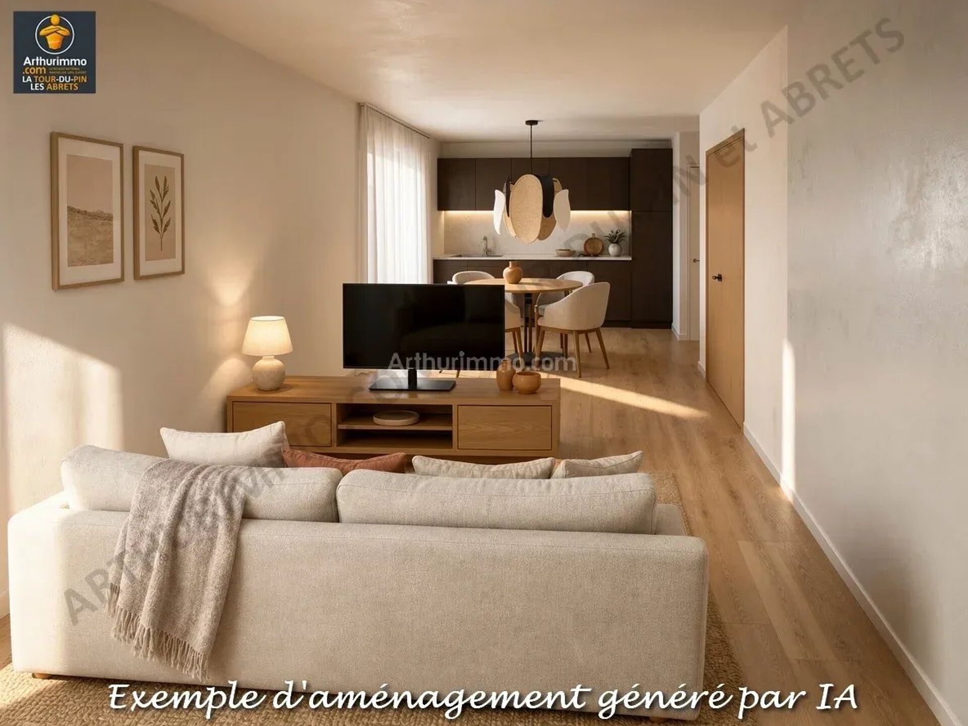 Appartement 3 pièces 49 m² · à Saint-André-le-Gaz · 49 m² · 103 000 €