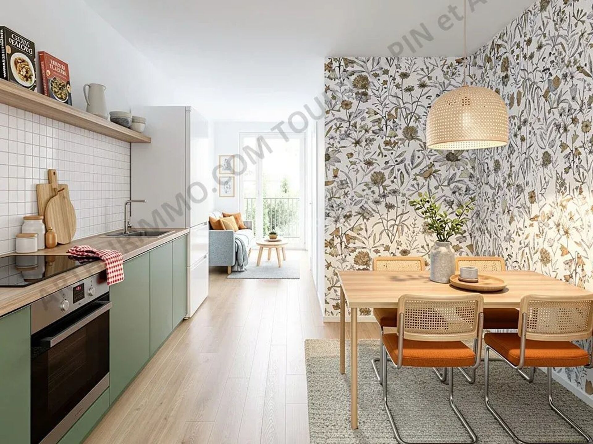 Appartement 3 pièces 46 m² · à Saint-André-le-Gaz · 46 m² · 84 000 €
