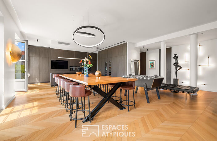 Appartement bourgeois d'exception rénové par architecte avec balcon filant - cours Franklin Roosevelt — photo 4