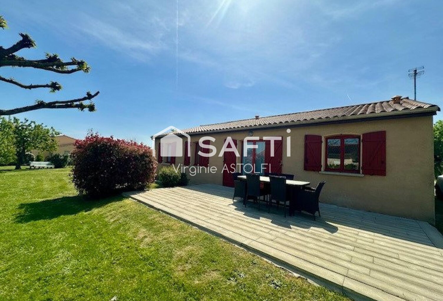 SAINT-LYS - Maison T4, plain pied, idéalement située, dans un secteur résidentiel. — photo 1