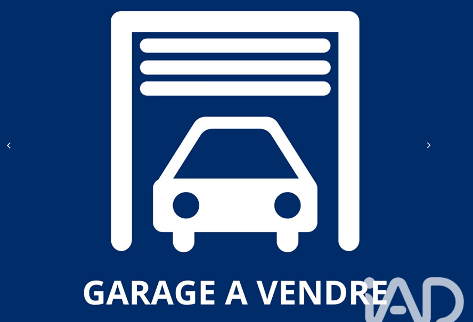 Vente Garage 13 m&sup2; — photo 1