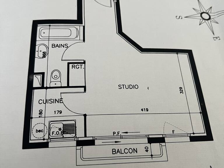 Vente Appartement 1 pièce — photo 1