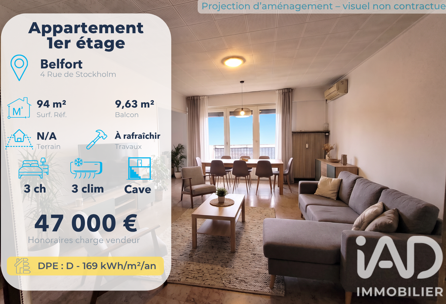 Vente Appartement 4 pièces — photo 1