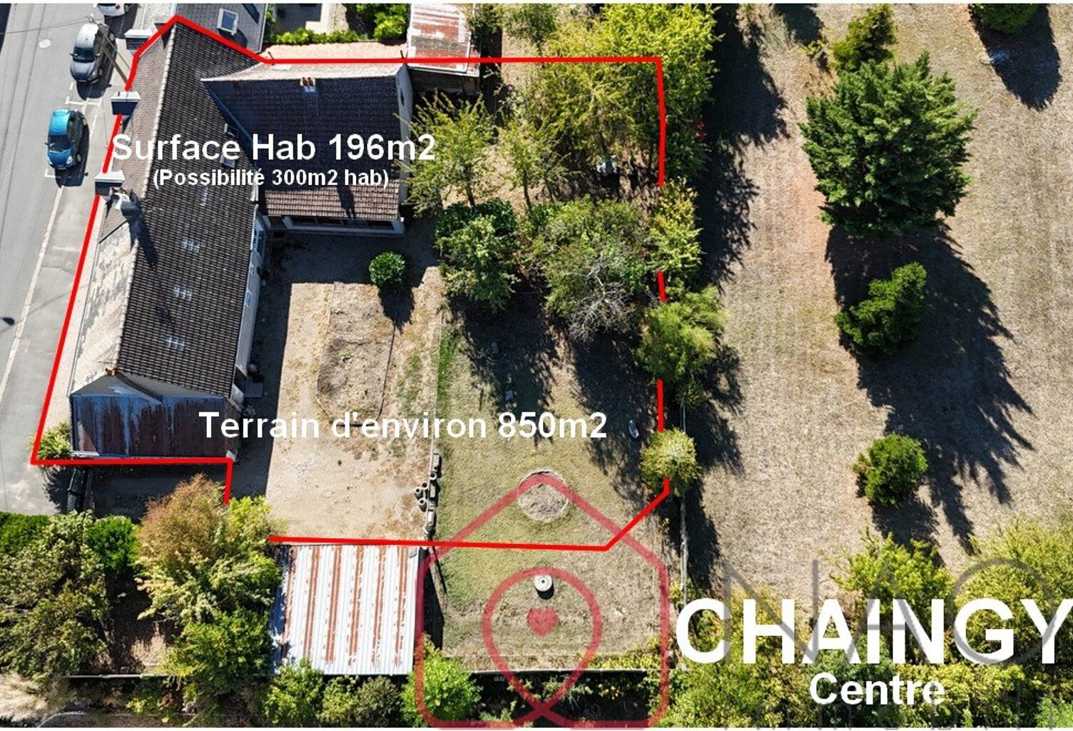 Chaingy - Centre-bourg -  Longère atypique de 196m2 habitables — photo 1