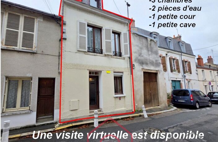Orléans historique maison de ville 90m2 utiles 3 chambres — photo 2
