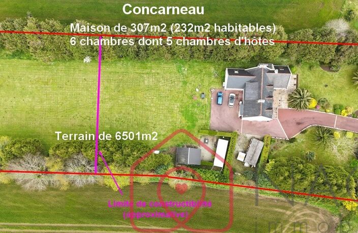 Concarneau  Demeure de style breton de 260 m² utiles sur un terrain clos de 6500m2 — photo 5