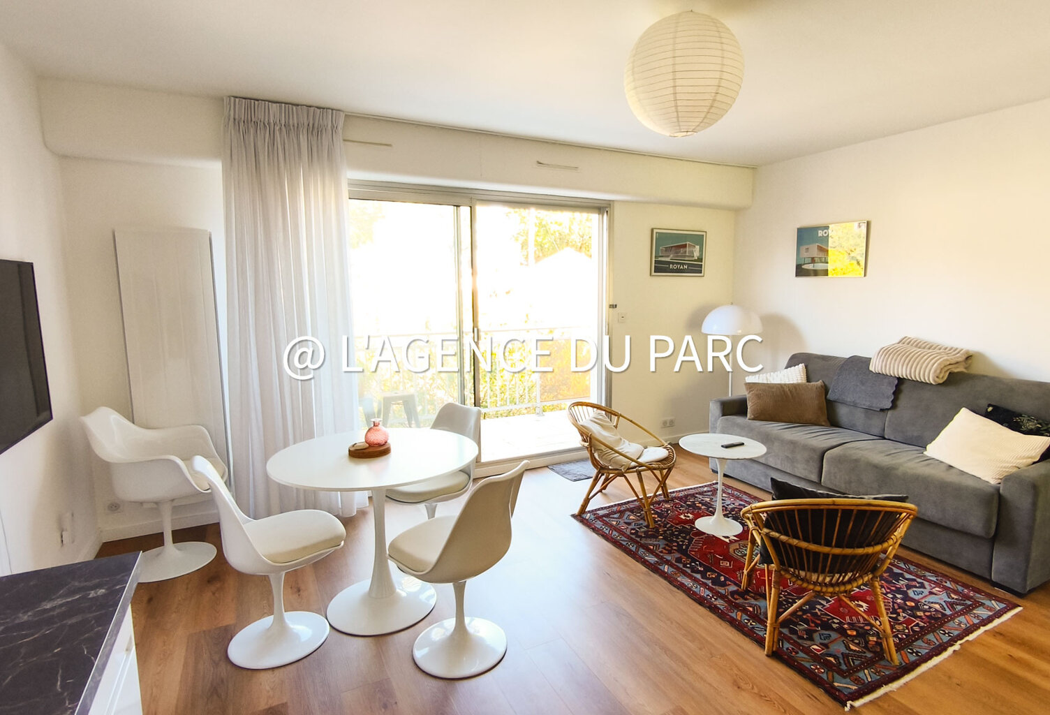 ROYAN - QUARTIER DU PARC - CHARMANT APPARTEMENT T1 - BALCON - CAVE — photo 1