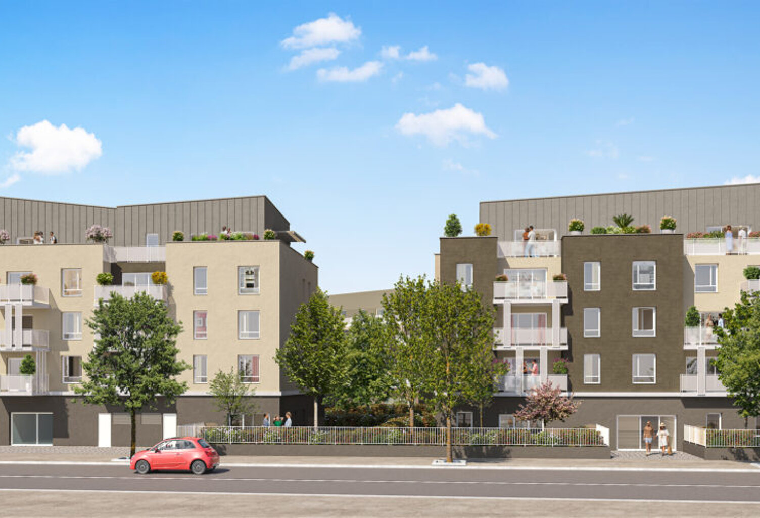 Vente programme neuf T2, T3, T4 40 à 80 m² Vénissieux (69200) — photo 1