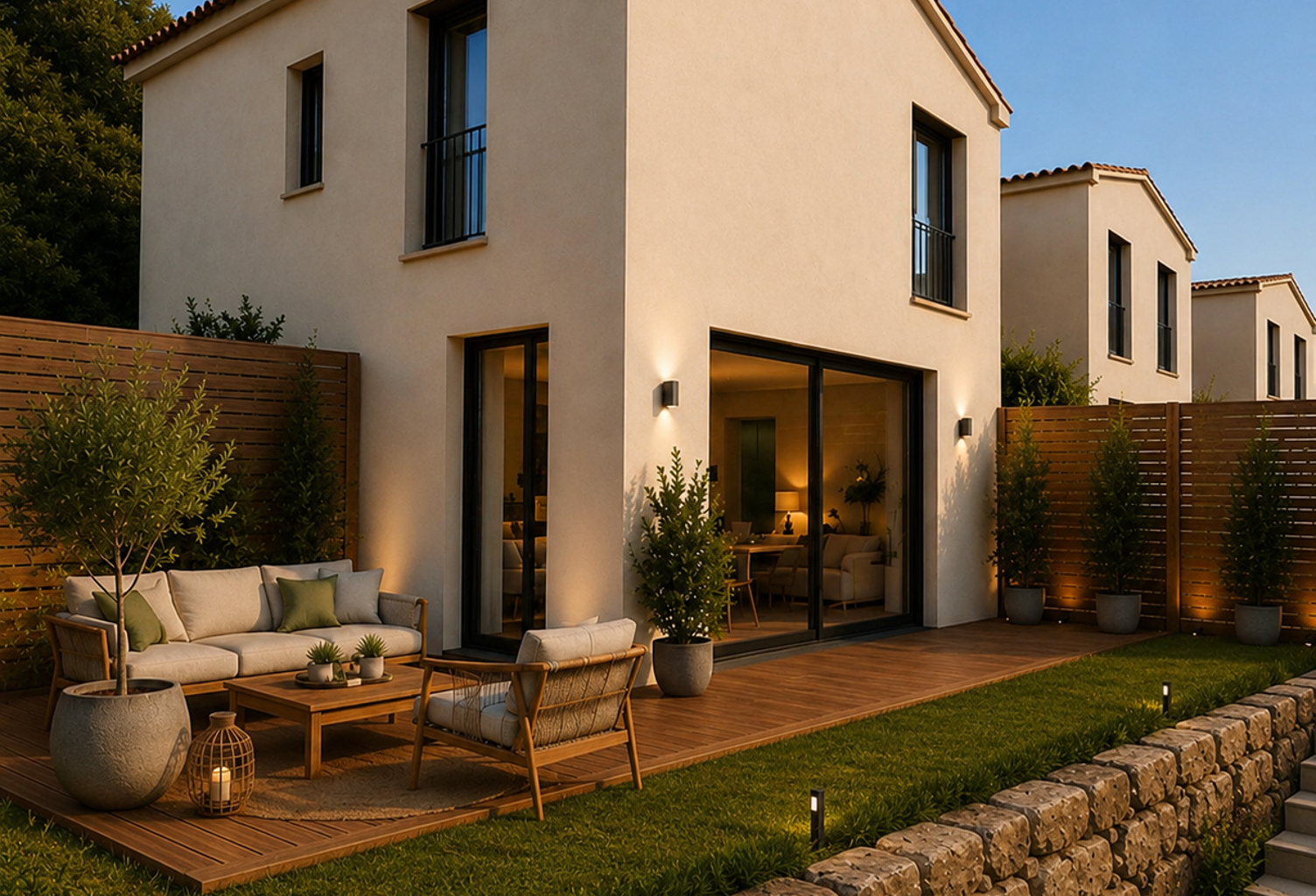 Bastelicaccia : maison neuve T4 à vendre avec garage secteur — photo 1