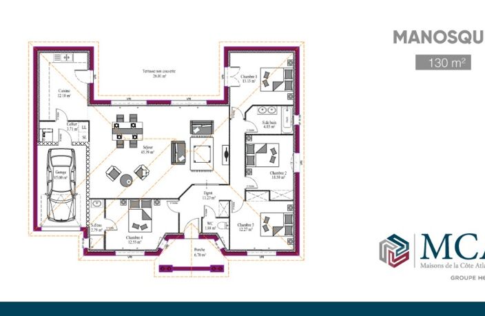 Maison à construire à Saint-Savin (33920) — photo 3