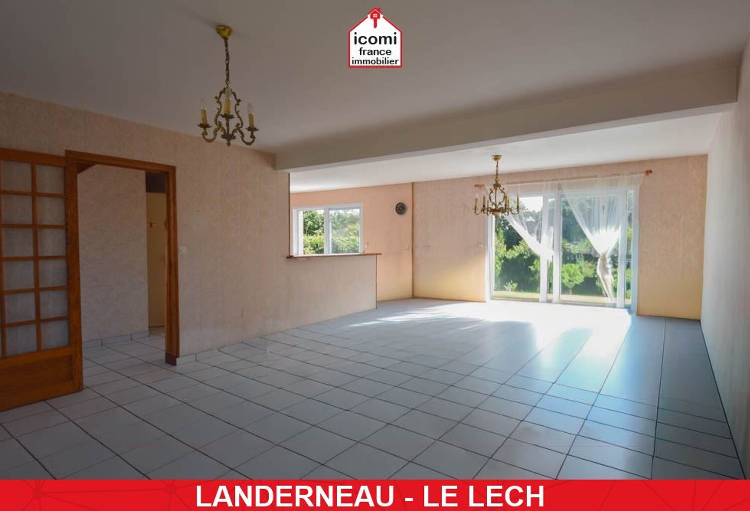 FINISTERE - Landerneau (29800) - A VENDRE - MAISON DE 134M² - 5 CHAMBRES -  SOUS-SOL COMPLET - GARAGE - JARDIN CLOS DE 1100 M² - DPE C — photo 1