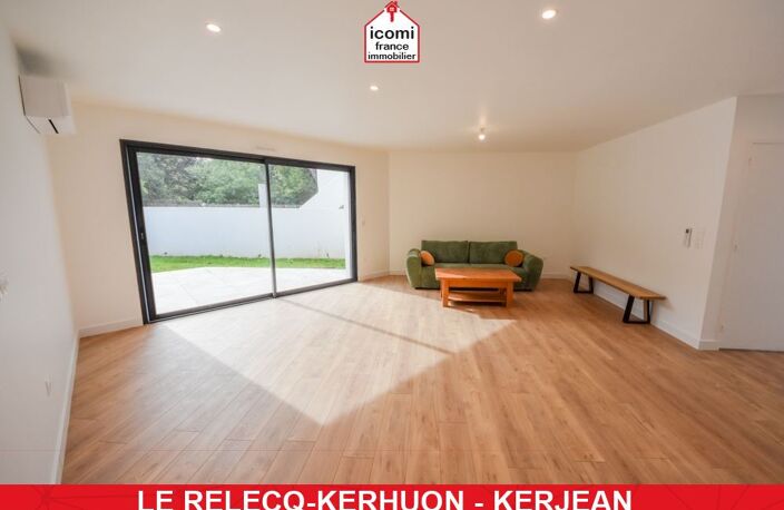 FINISTERE - Le Relecq-Kerhuon (29480) - A VENDRE - MAISON NEUVE PLAIN PIED 72M² - 2 CHAMBRES - TERRASSE - CELLIER SUR TERRAIN DE 275M² — photo 4