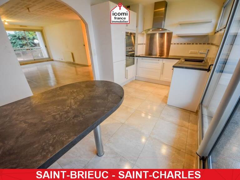 COTES-D'ARMOR - Saint-Brieuc (22000) - A VENDRE - APPARTEMENT DE 1979 T4 90M² - 2 CHAMBRES - DALLE BETON - ASCENSEUR - PARKING PRIVATIF - BALCONS — photo 1