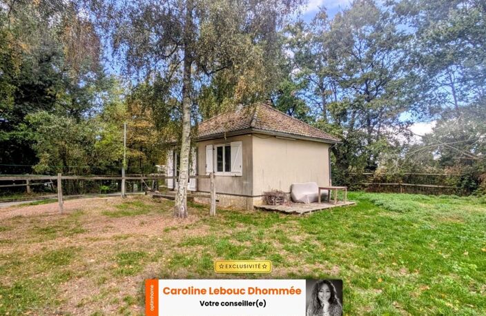 Maisonnette louée avec jardin de 800 m² en pleine campagne à Val-au-Perche — photo 2