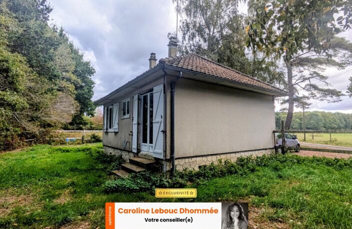 Maisonnette louée avec jardin de 800 m² en pleine campagne à Val-au-Perche — photo 3