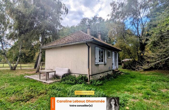 Maisonnette louée avec jardin de 800 m² en pleine campagne à Val-au-Perche — photo 4
