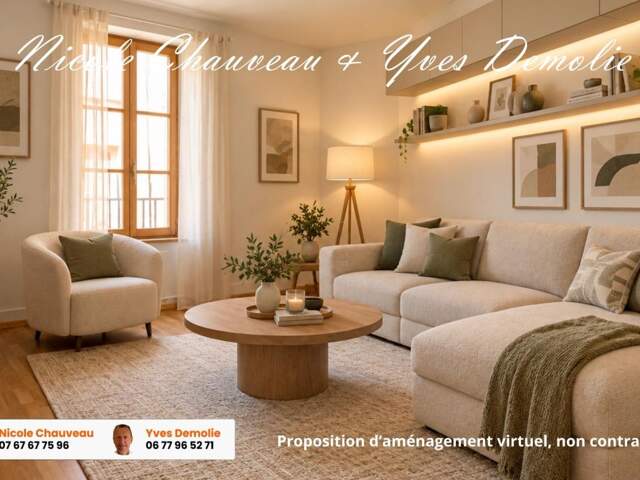 MISSOIRE 63500 – MAISON DE VILLE 88 M² RÉNOVÉE – 2 CHAMBRES – GARAGE – REVENU LOCATIF - 179 000€aison à vendre 4 pièces ISSOIRE (63) — photo du bien