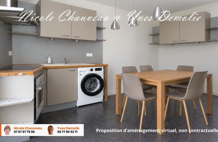 MISSOIRE 63500 – MAISON DE VILLE 88 M² RÉNOVÉE – 2 CHAMBRES – GARAGE – REVENU LOCATIF - 179 000€aison à vendre 4 pièces ISSOIRE (63) — photo 4