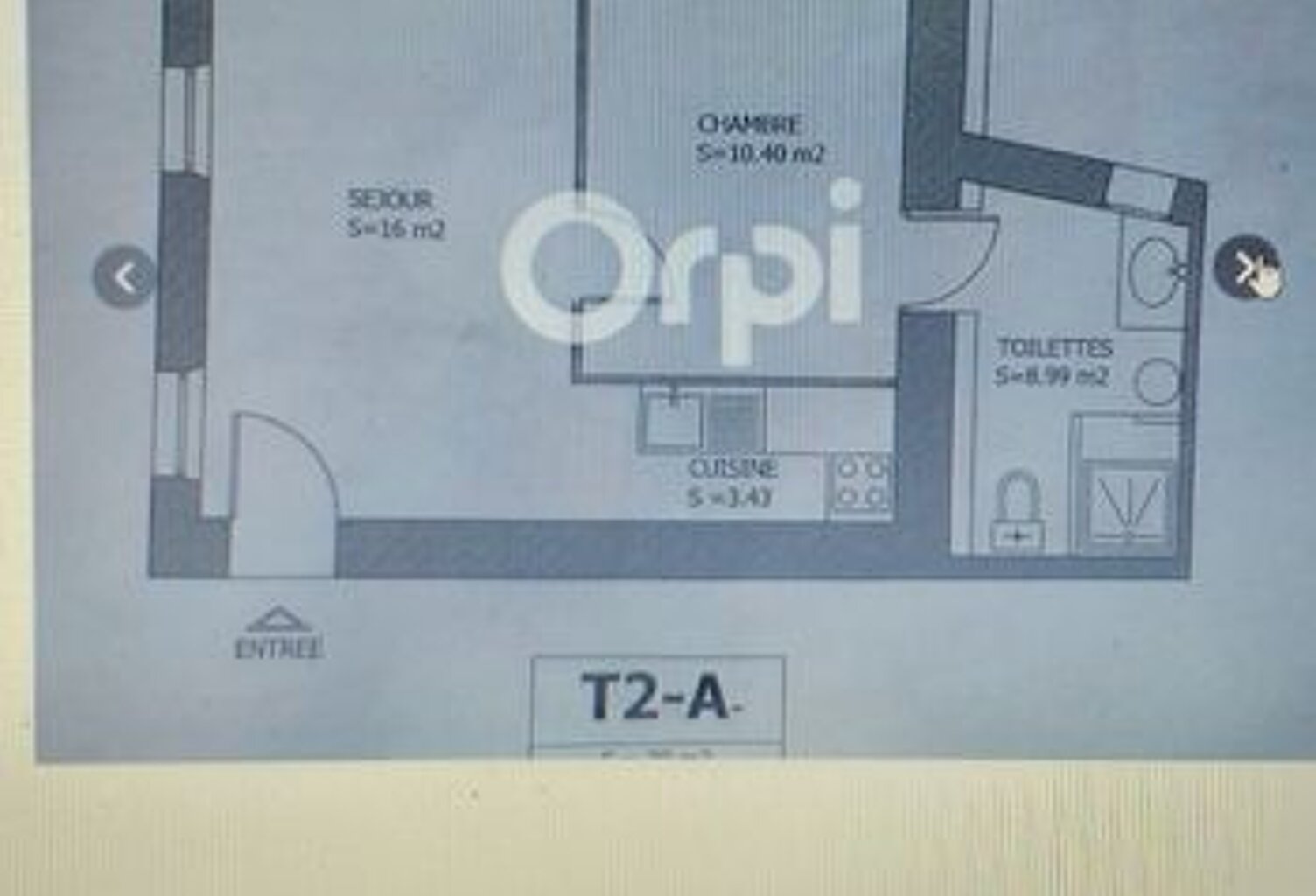 Appartement de 39m2 à louer sur Saint-Aignan — photo 1
