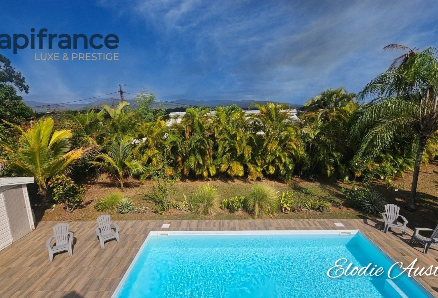 Villa T6 pièces Piscine et Grand jardin arboré  BAIE MAHAULT (971) — photo 1