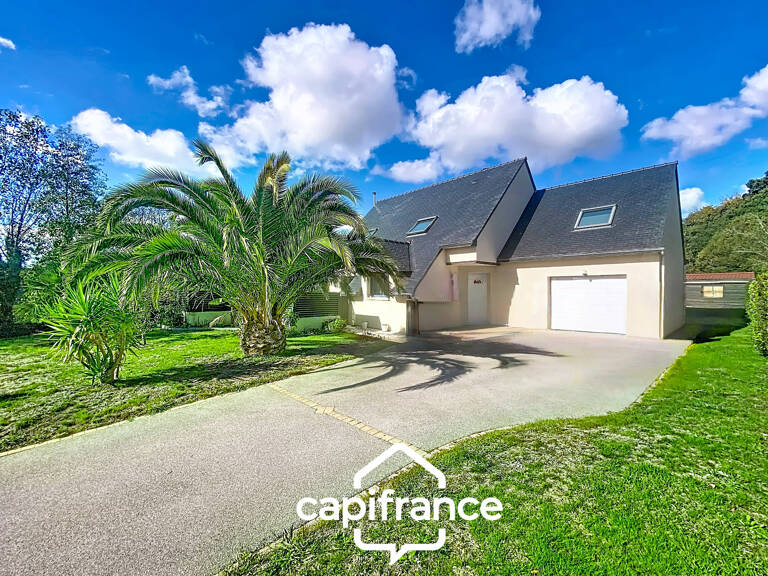 À VENDRE- LOPERHET (29470) - MAISON CONTEMPORAINE F5 - 140 M² HABITABLES - TERRAIN 1023 M² - GARAGE — photo 1