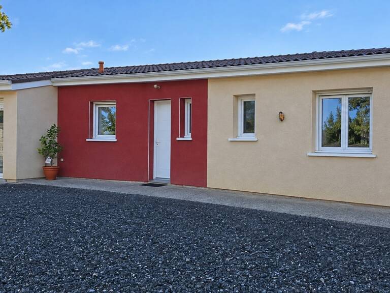 Dpt LANDES (40), à vendre proche de HAGETMAU Maison contemporaine de plain pied T5 de 111 m² avec piscine sur terrain de 850 m² au calme — photo 1